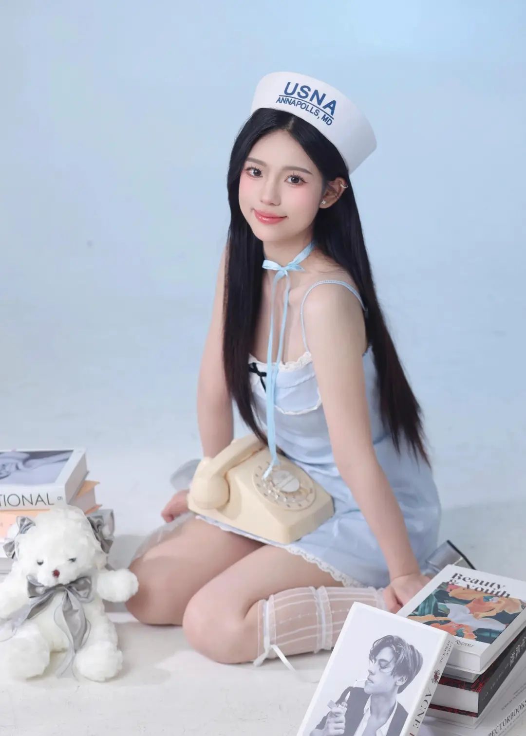 护士样子的女生清新壁纸 - 炫图天下