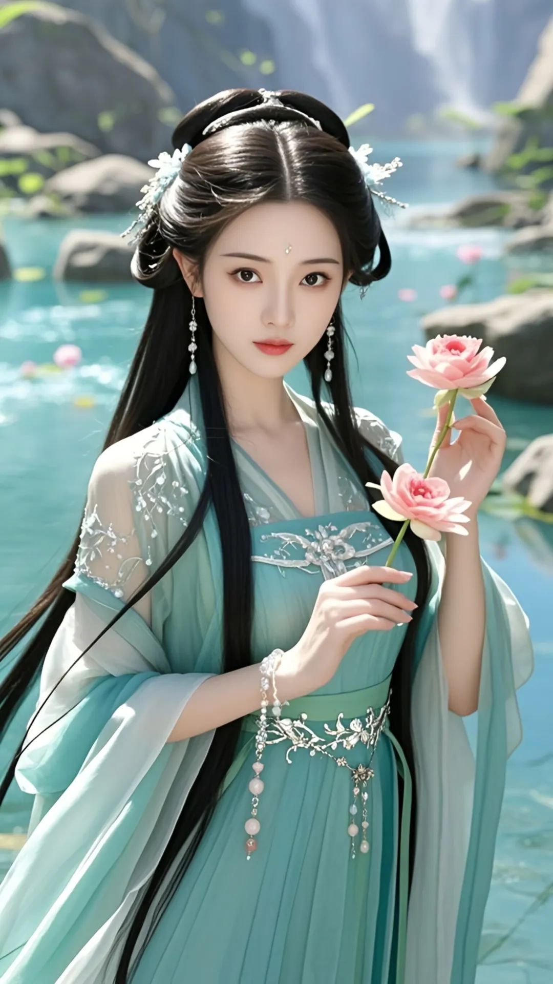 美女壁纸｜清丽脱俗，美如画卷 - 炫图天下
