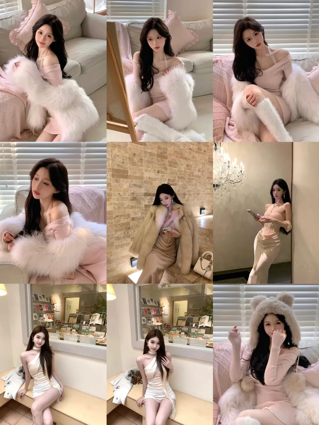 显身材的万能拍照姿势，漂亮甜美又性感，在家也能拍 - 炫图天下