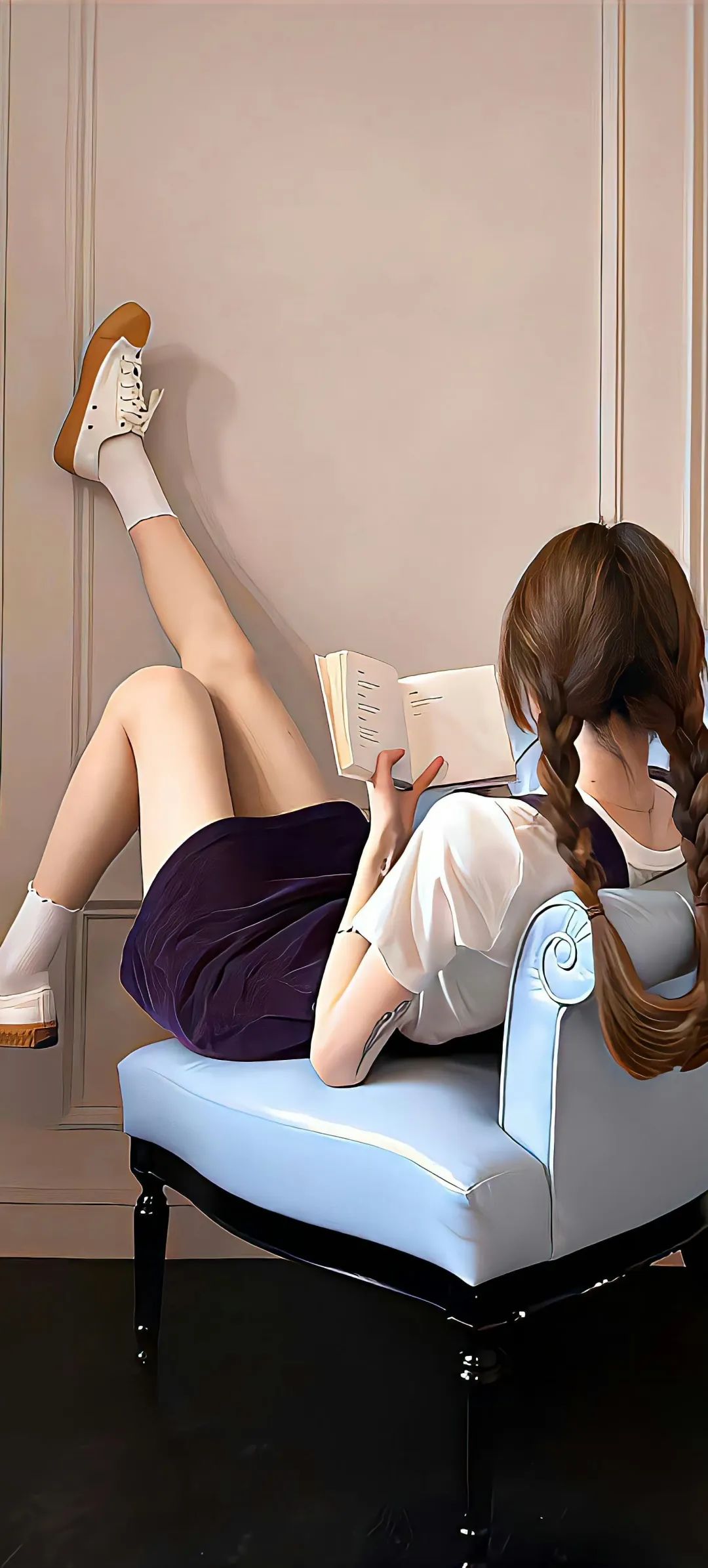 女生壁纸｜一辈子很短 遇到喜欢的东西要收藏 - 炫图天下