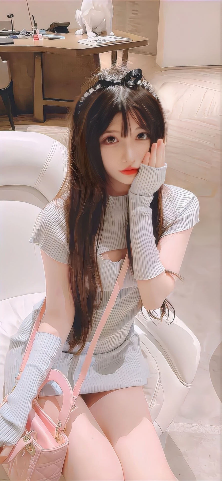 纯欲壁纸 | 超白 纯享 满足 - 炫图天下