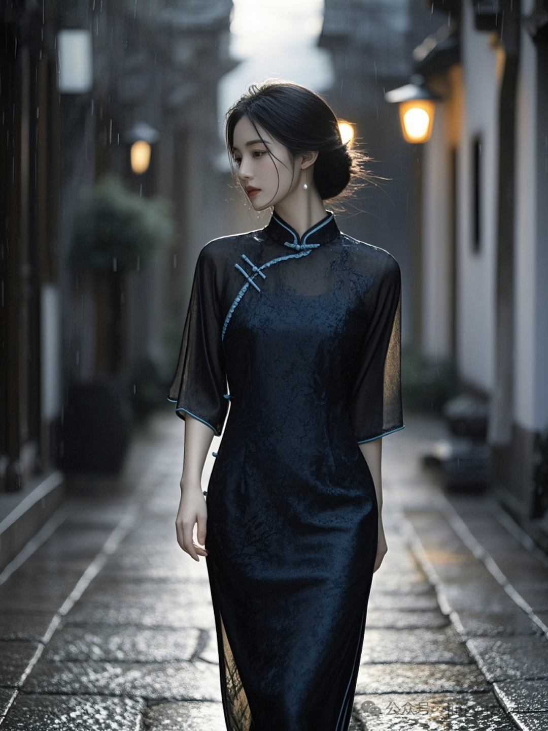 手机高清壁纸丨古风美女，寻常巷陌，人生若只如初见（一） - 炫图天下