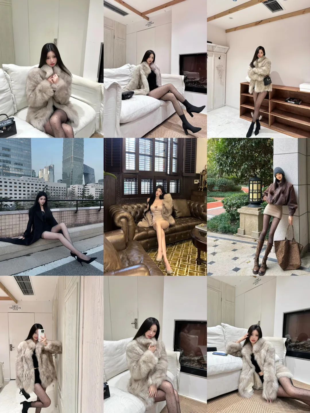 显腿长的万能拍照姿势，漂亮气质又性感，时髦经典又迷人 - 炫图天下