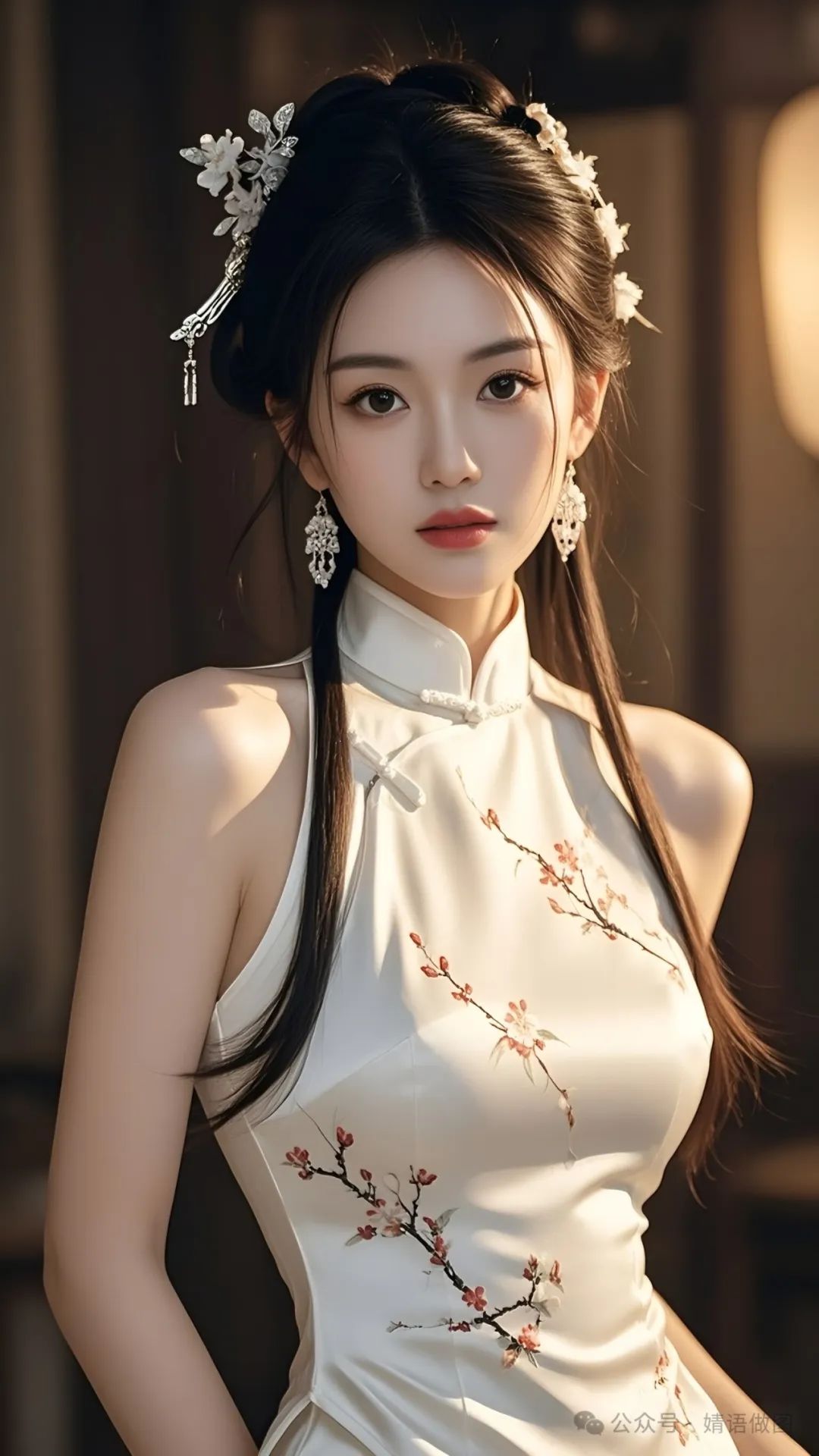 手机高清壁纸丨冷面美女，冷酷到底 - 炫图天下