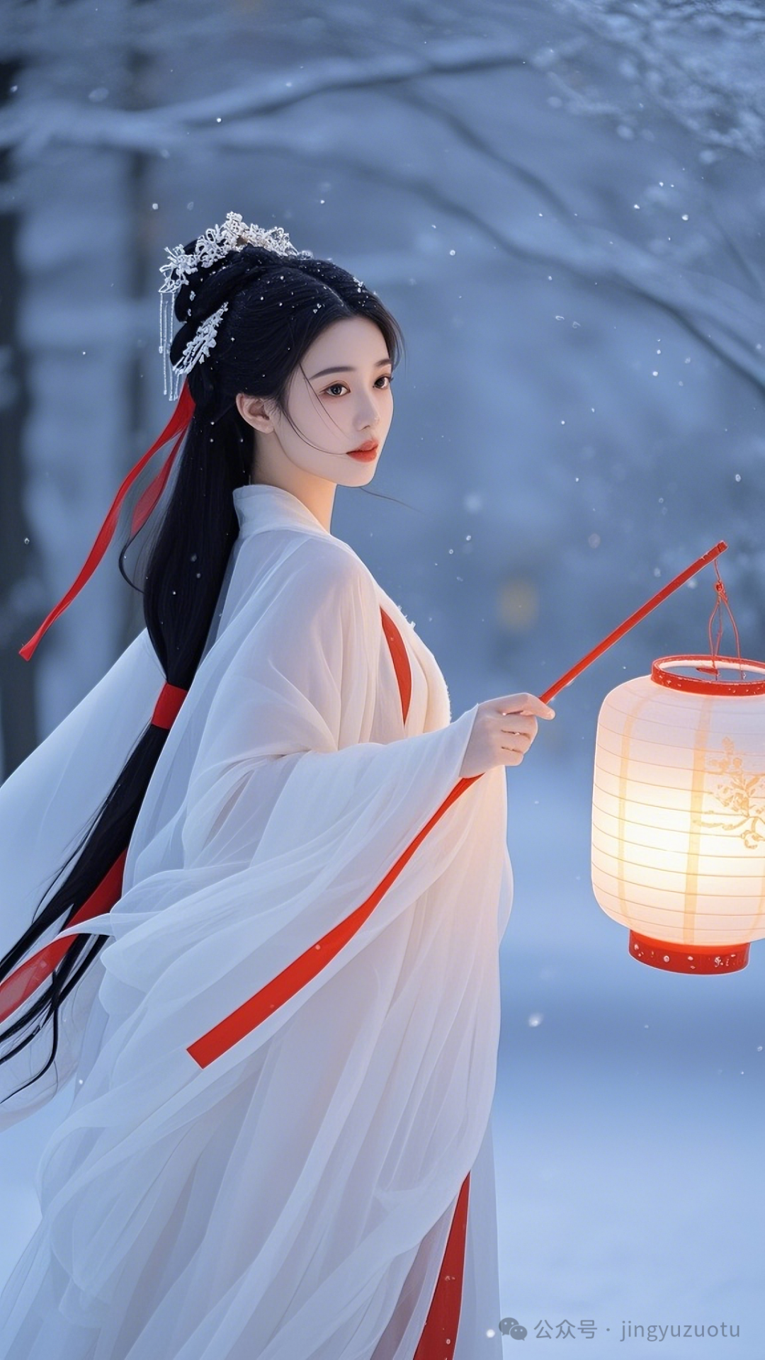 手机高清壁纸丨古风美女，吹气如兰，娉婷袅娜 - 炫图天下