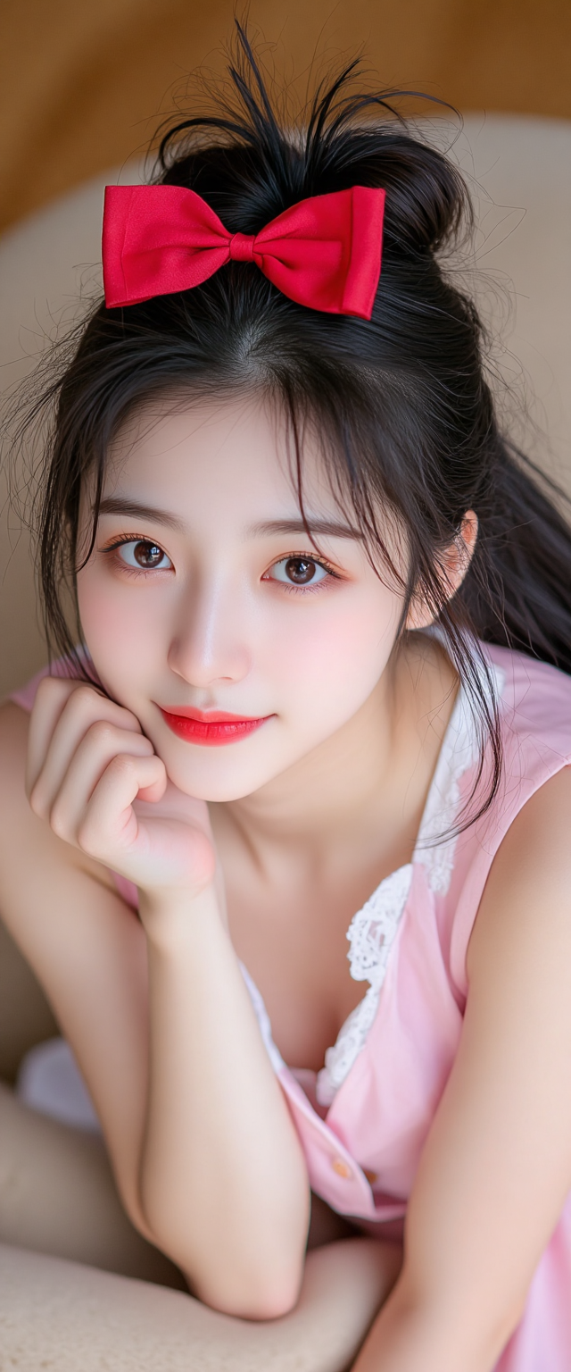 粉色可爱少女壁纸 - 炫图天下