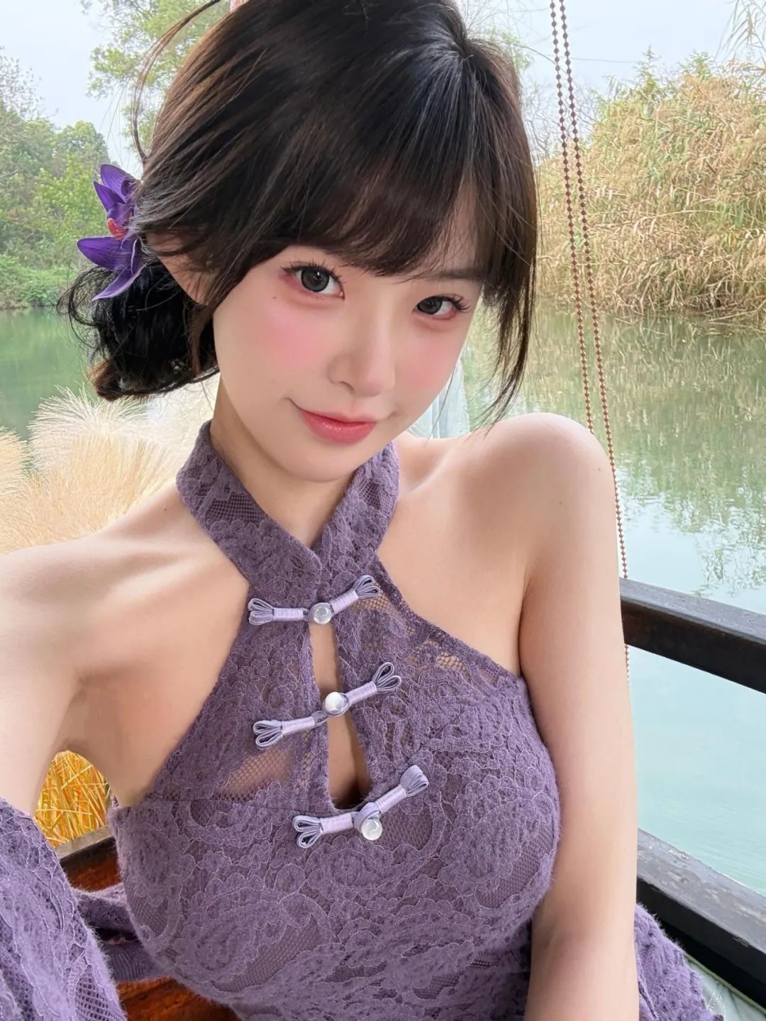 妹妹说紫色很有韵味！ - 炫图天下