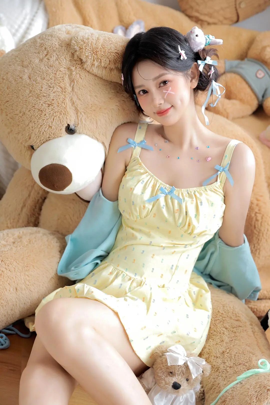 写真 | 清纯甜妹 大长腿可爱靓丽 - 炫图天下