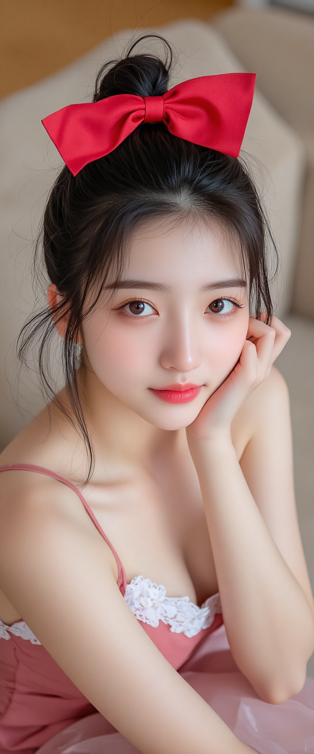 粉色可爱少女壁纸 - 炫图天下