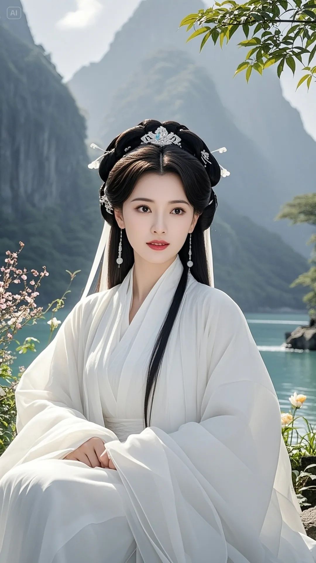 手机高清壁纸丨古装美女，沉鱼落雁之容 - 炫图天下