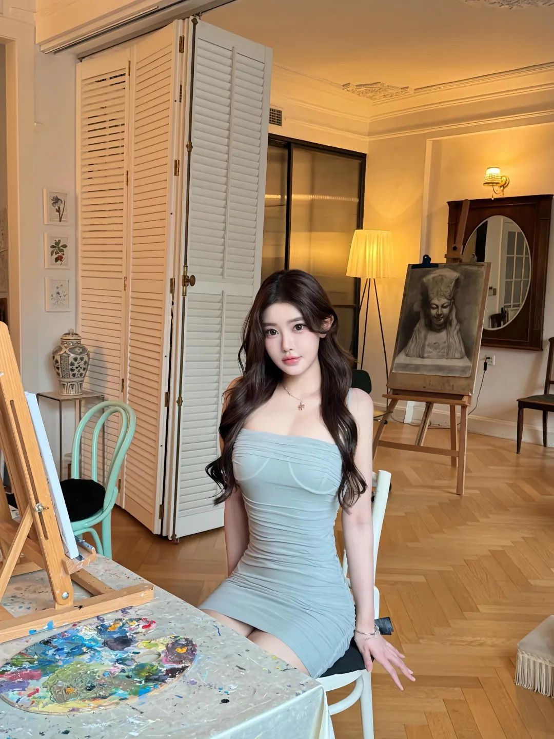超级拽姐黑丝玉腿写真 - 炫图天下