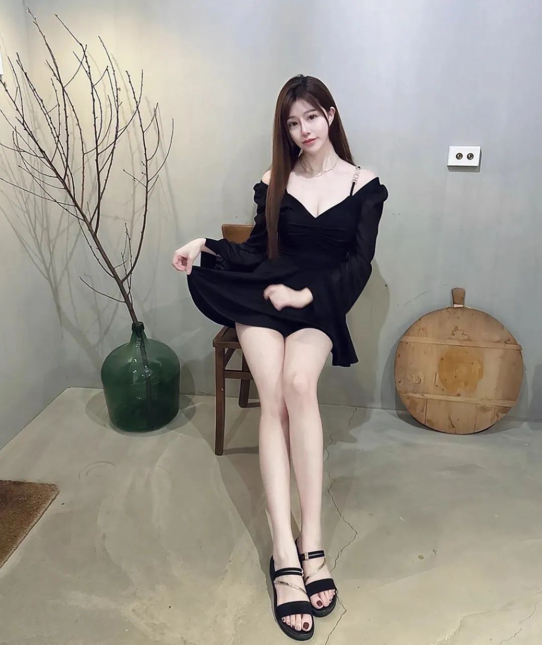 韩国网红大长腿 | 这腿是真长啊！颜值身材太顶了 - 炫图天下