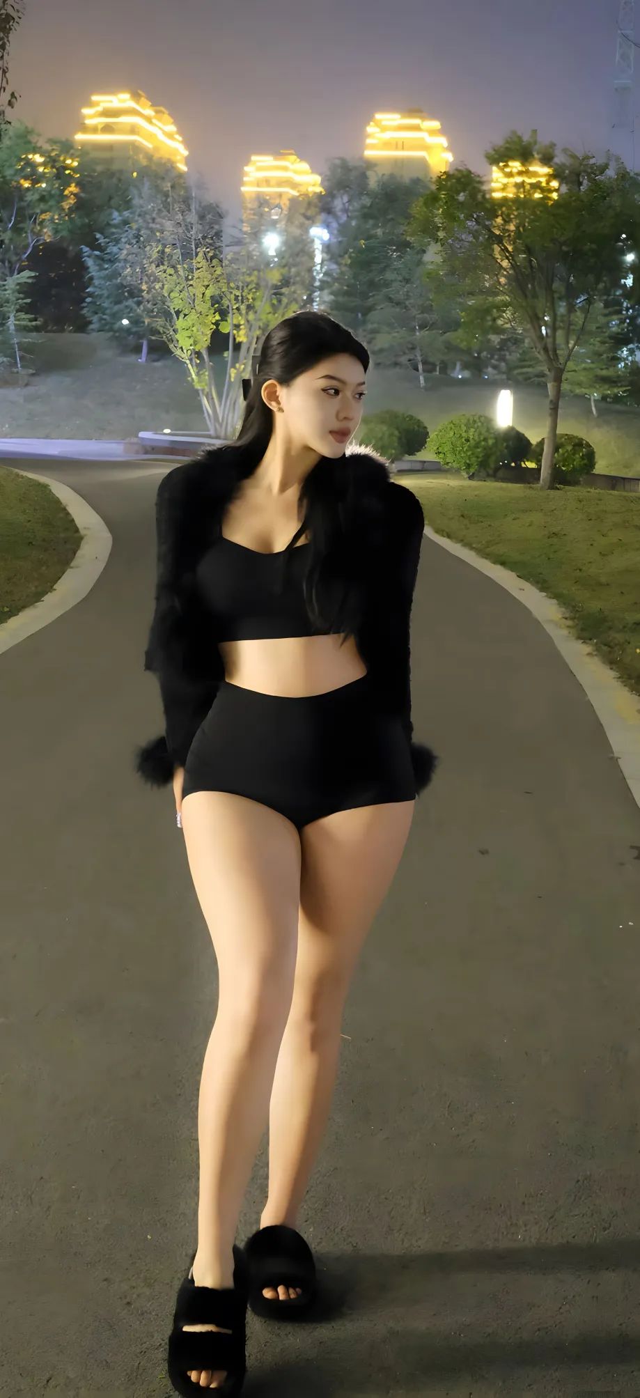 渣男壁纸 | 腿控 妩媚 - 炫图天下