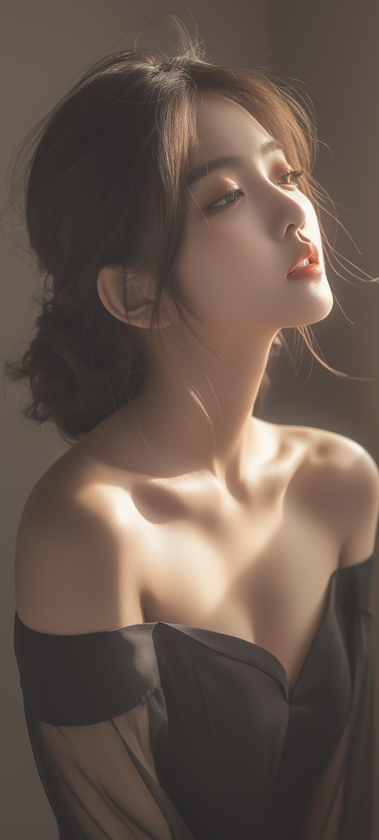 氛围感美女手机壁纸 - 炫图天下