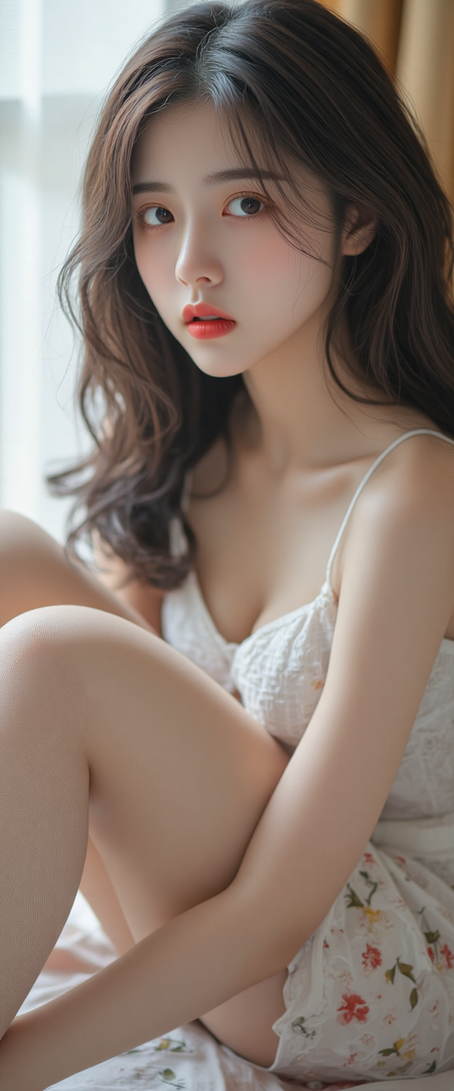 纯欲风美女手机壁纸 - 炫图天下