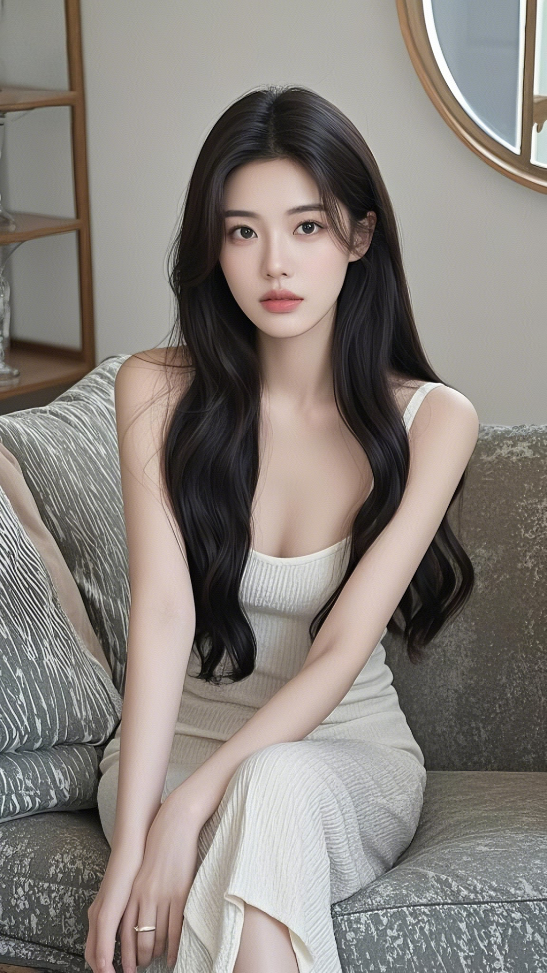 美女壁纸丨天生丽质，楚楚动人 - 炫图天下