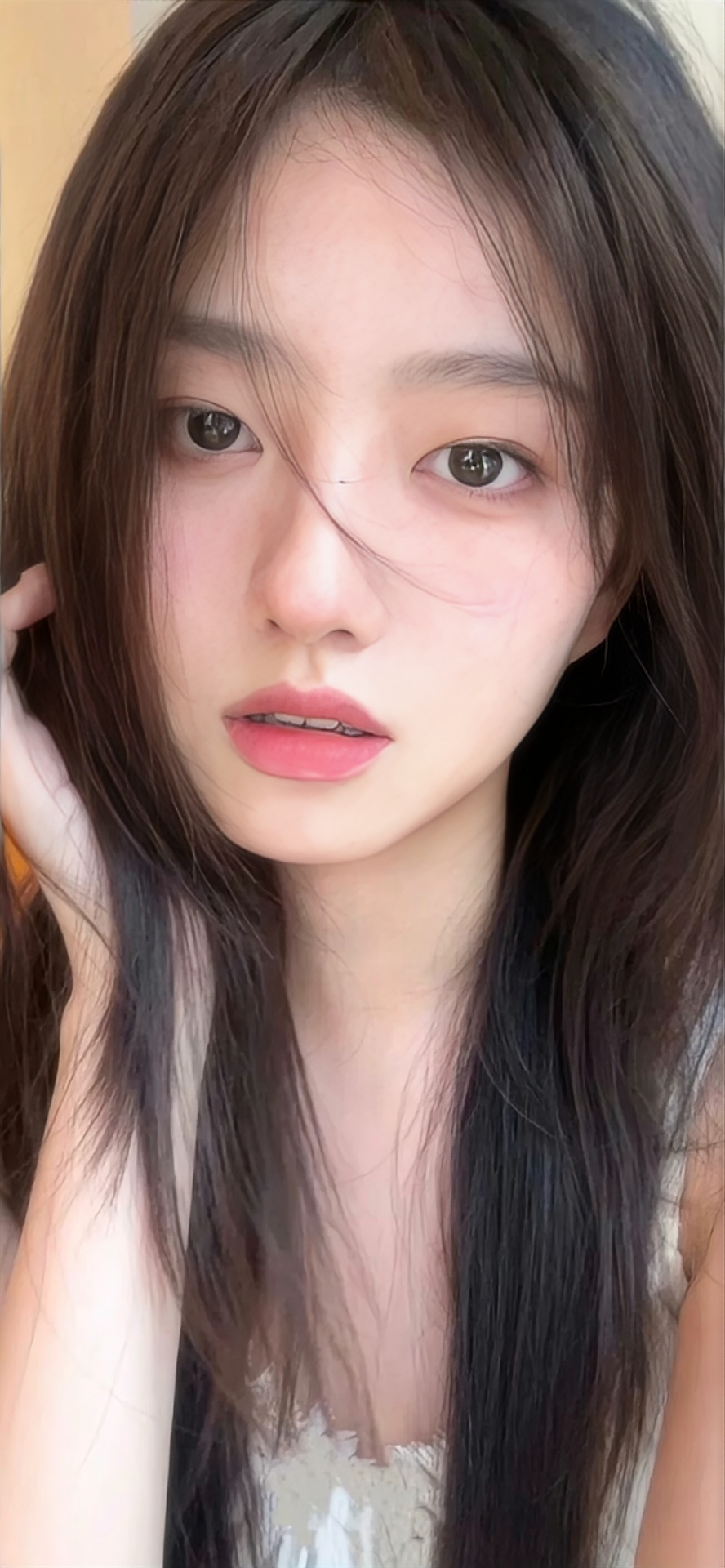 仙女壁纸 | 皙白 美腿 心动不已 - 炫图天下