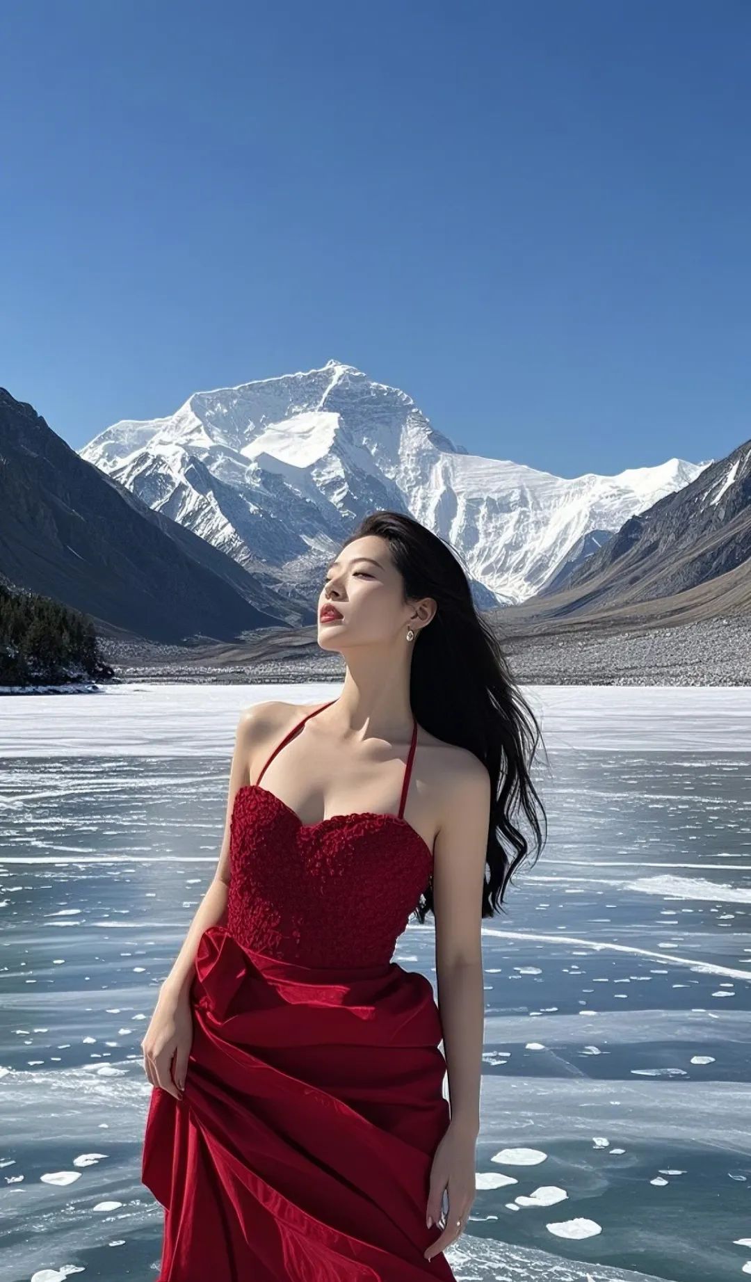 雪山 | 美女壁纸分享 - 炫图天下