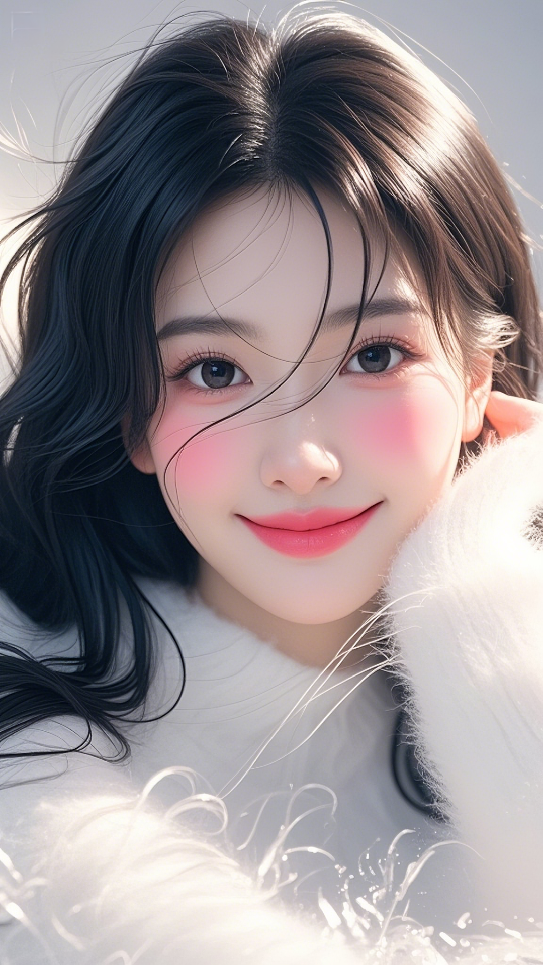 清纯美女姑娘写真｜超清手机壁纸 - 炫图天下