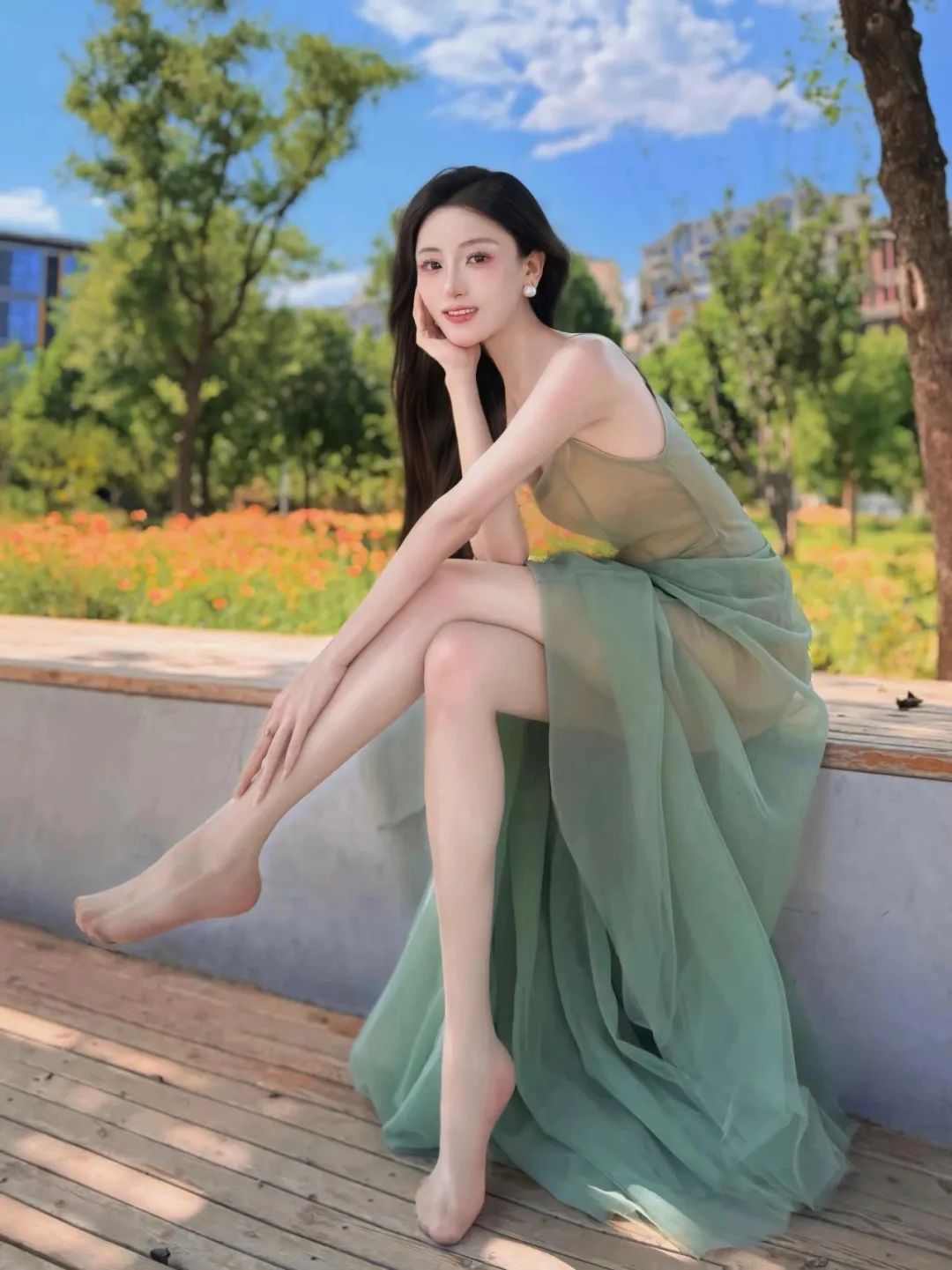 写真欣赏|美女薄纱写真 - 炫图天下