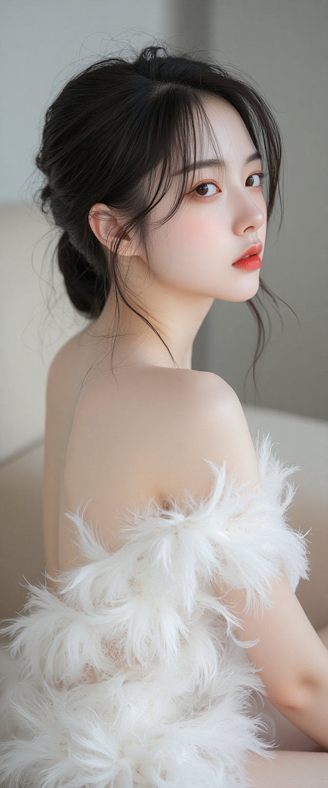 纯欲风美女写真壁纸 - 炫图天下
