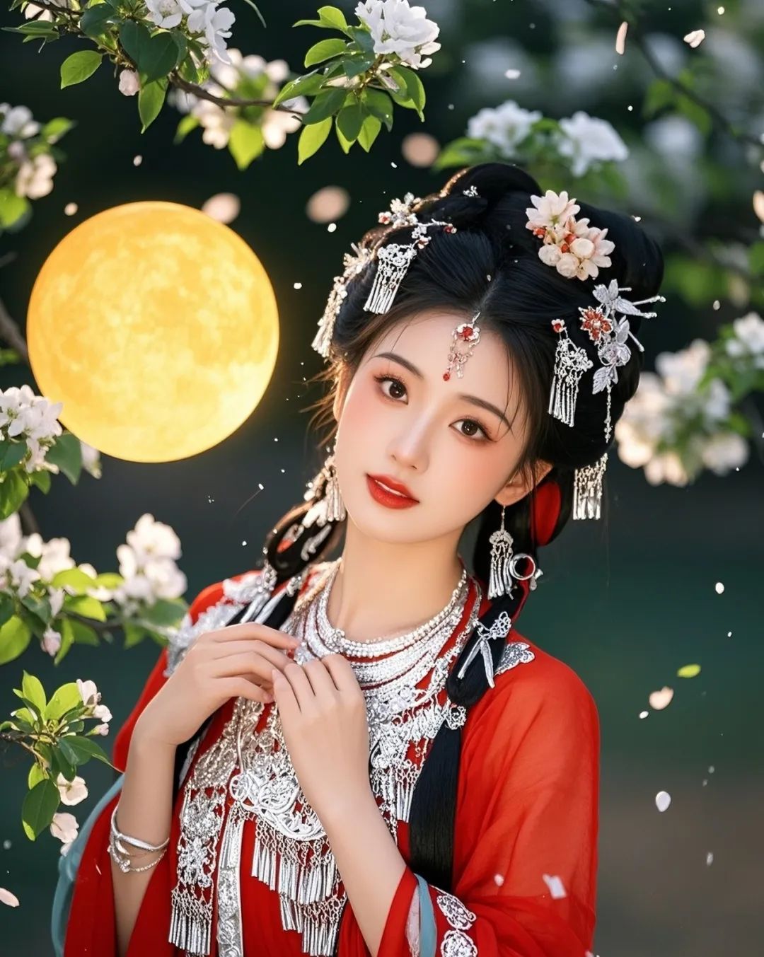 桃花 || 梨花相映写真 - 炫图天下