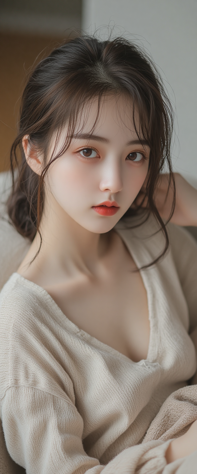 纯欲风少女写真壁纸 - 炫图天下