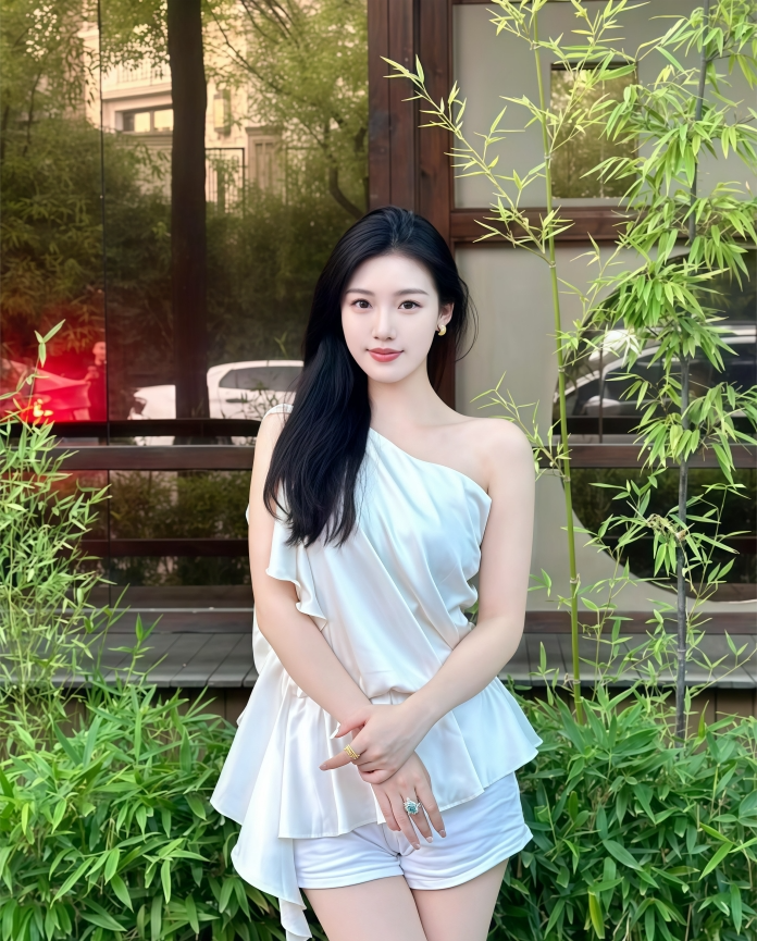 粉妆玉琢的女孩，仿佛雕琢出的天上仙姿 你觉得如何 - 炫图天下