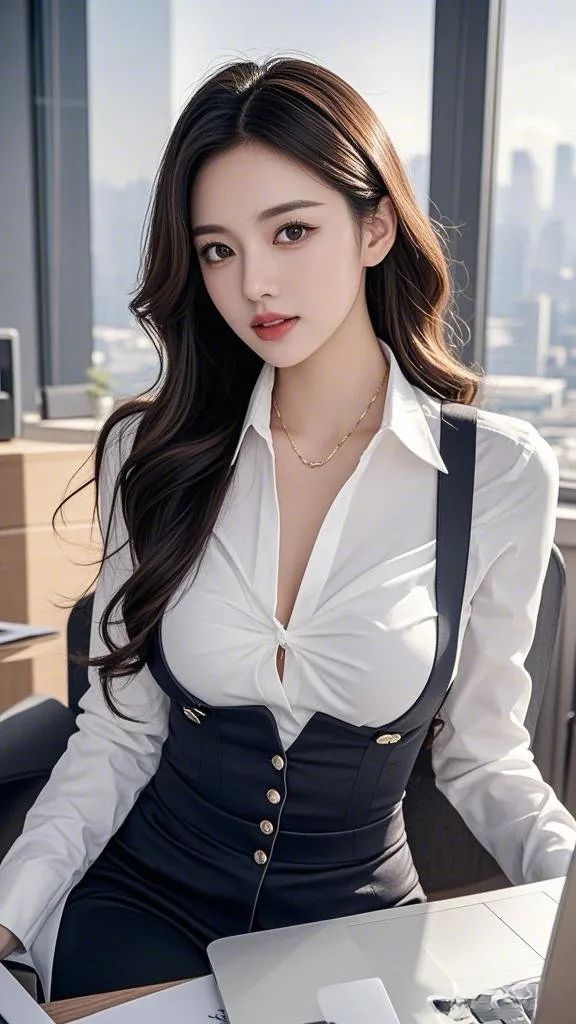 美女壁纸｜职场丽人，光芒四射 - 炫图天下