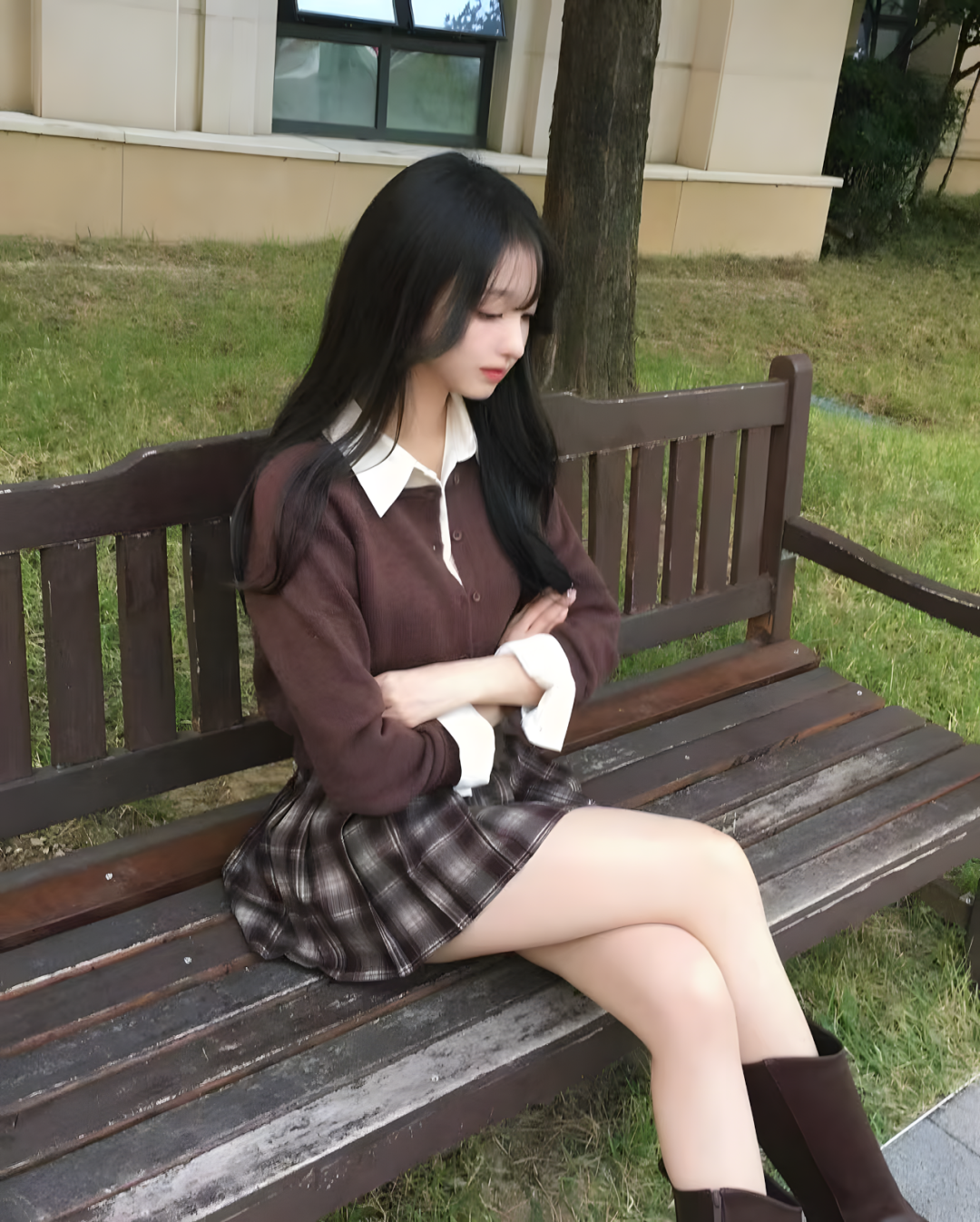 ins风的JK小姐姐！ - 炫图天下