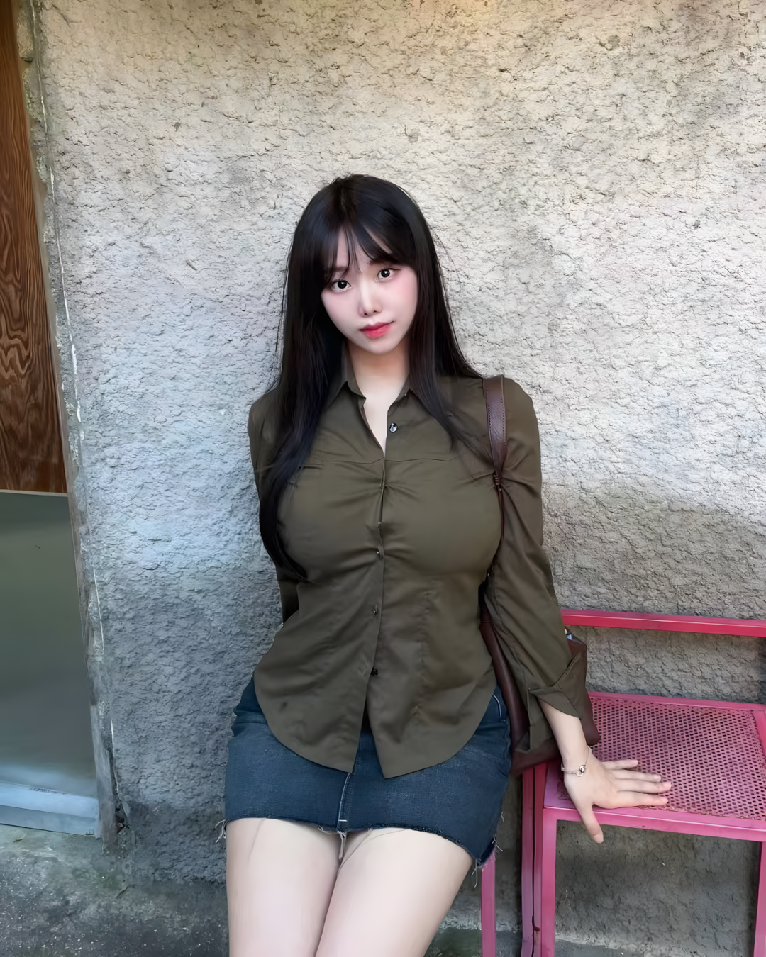 清纯知性的ins风美女！ - 炫图天下