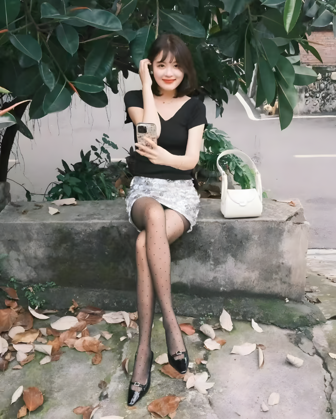 知性美女的绝美丝袜自拍照！ - 炫图天下