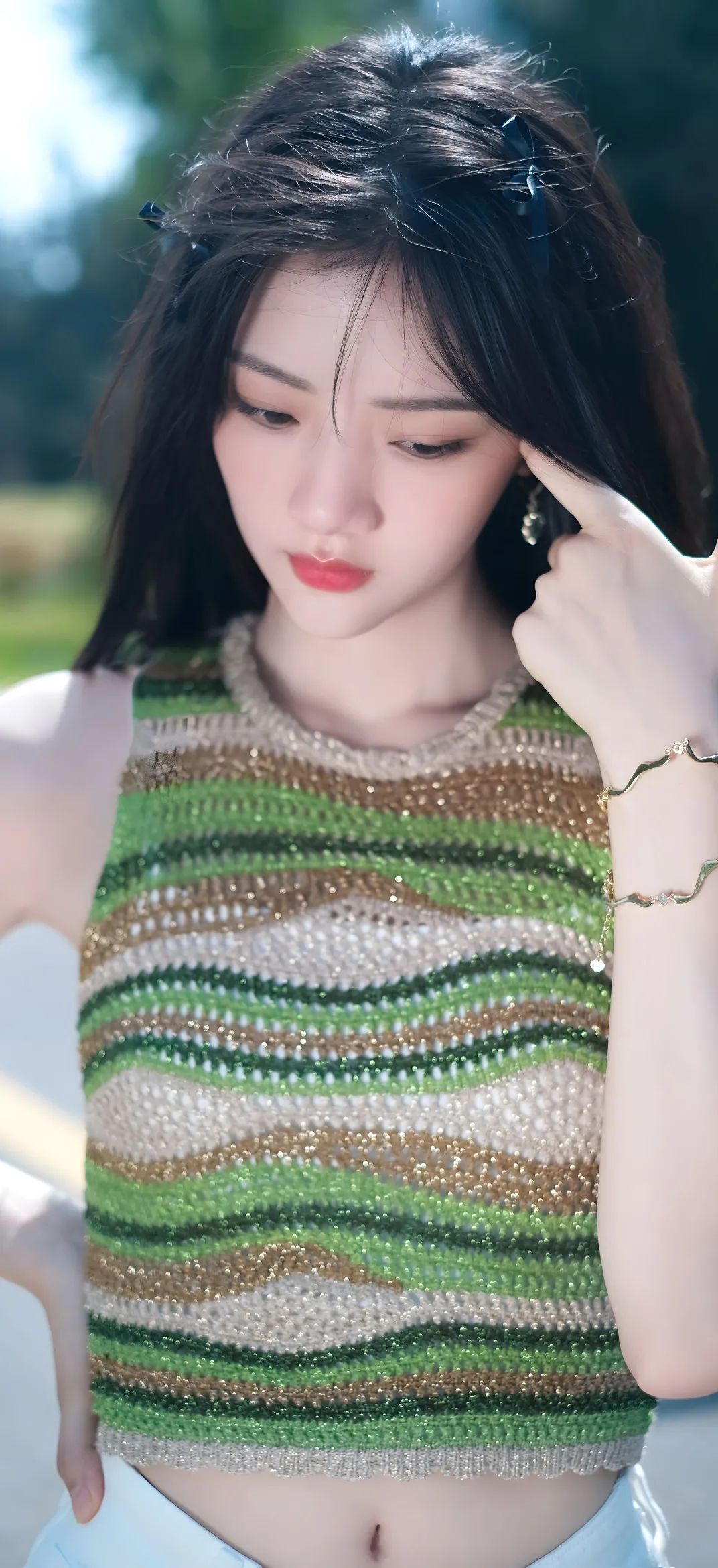 壁纸 | 精选高质量美女壁纸，清新简约yyds - 炫图天下