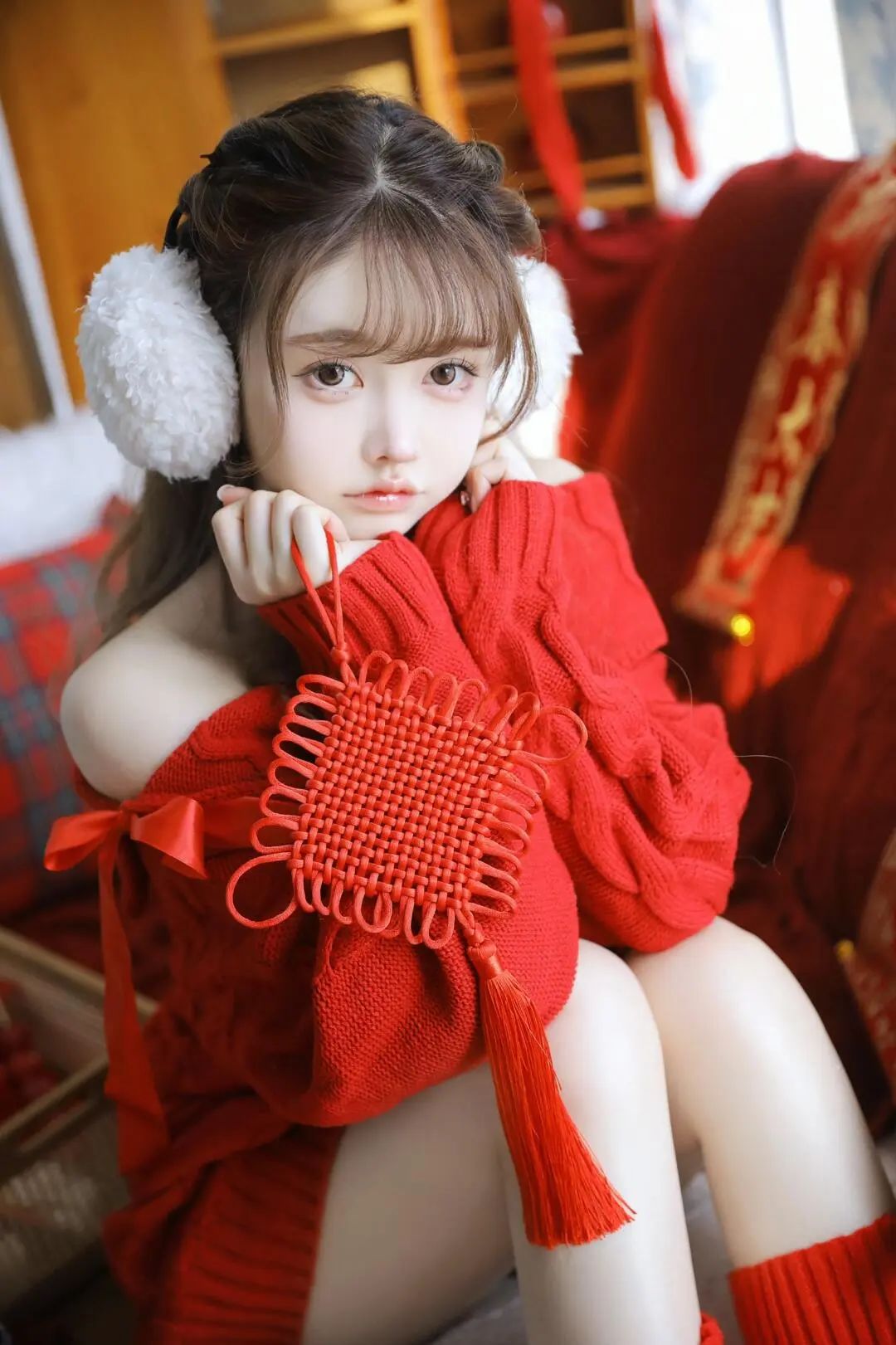 写真 | 纯欲少女新年主题写真 - 炫图天下