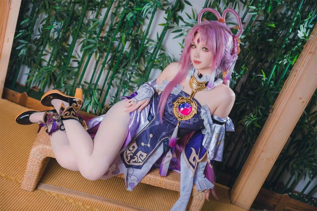 靓女相册 第150期 崩坏星穹铁道符玄cos - 炫图天下