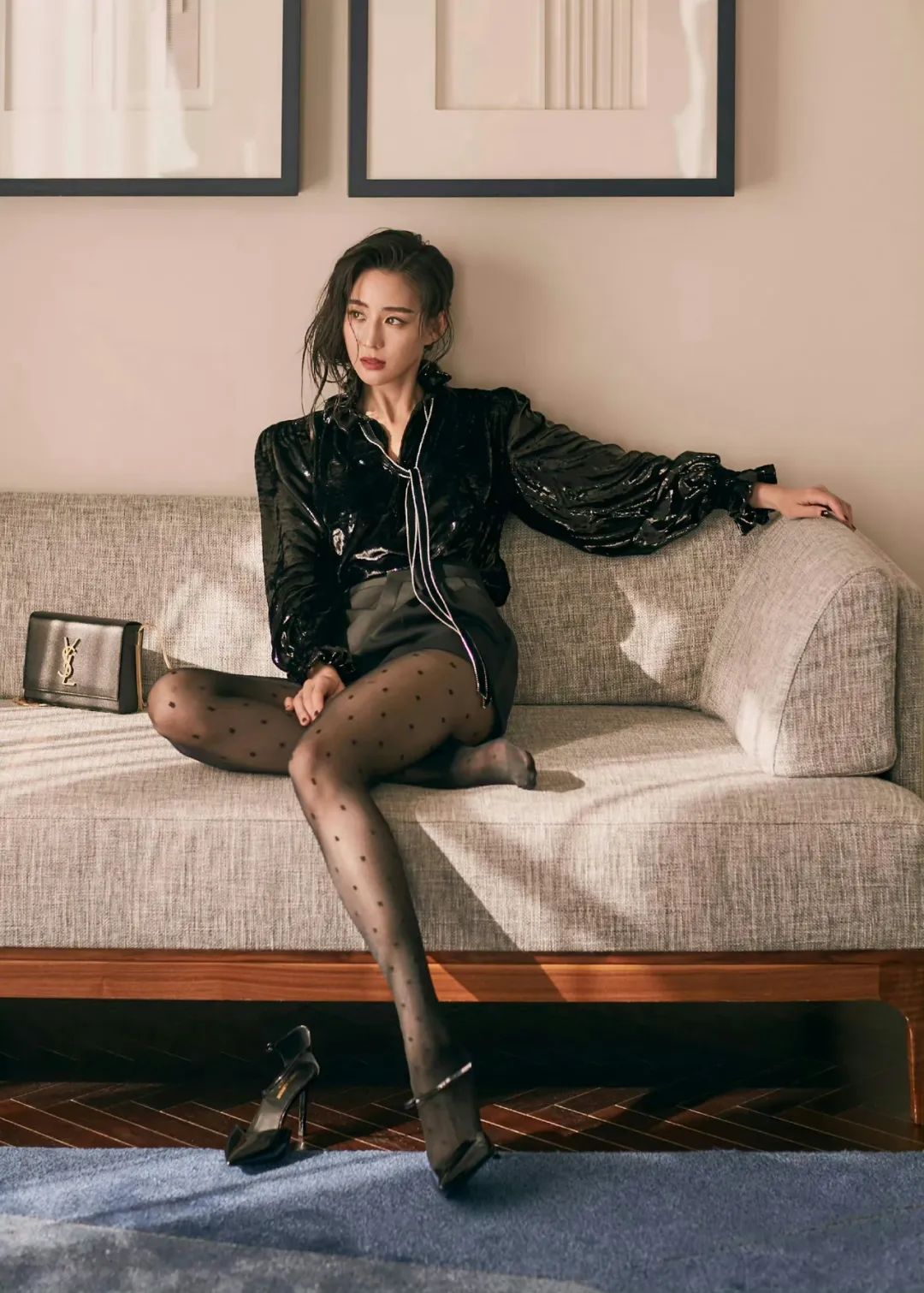 台湾第一气质美女！黑丝大长腿张钧甯！ - 炫图天下