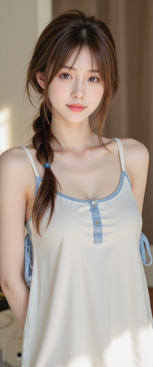 壁纸 | 白色纯欲风少女写真壁纸 Y376 - 炫图天下