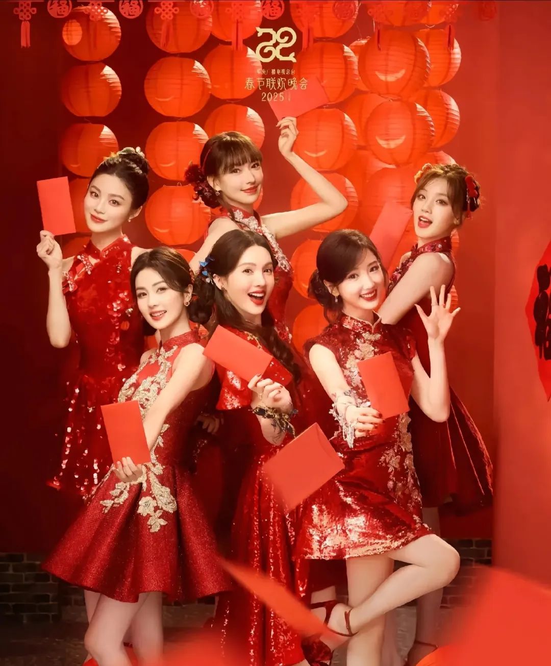新年祝福，春晚有个节目好像都是腿 - 炫图天下