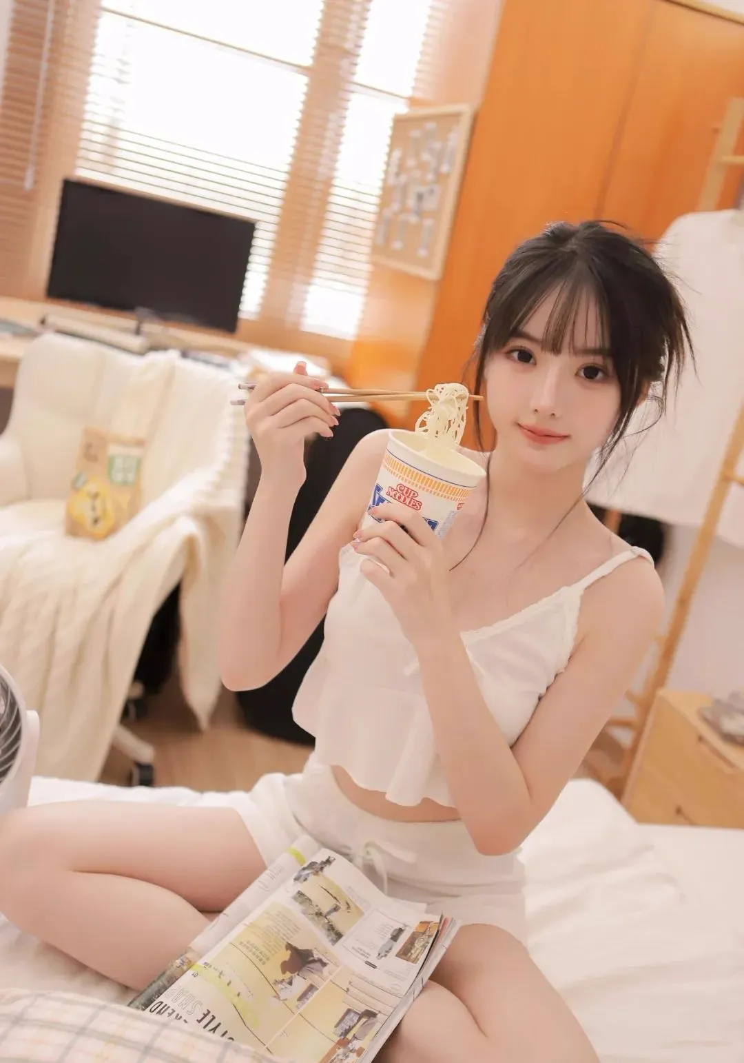 壁纸，可爱少女 - 炫图天下