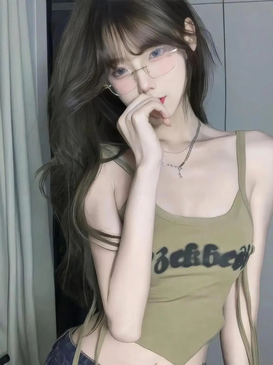 美女壁纸｜好看的纯欲风 心动不已 - 炫图天下