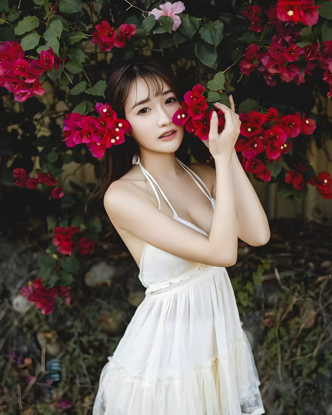 明媚动人的温婉美女！ - 炫图天下