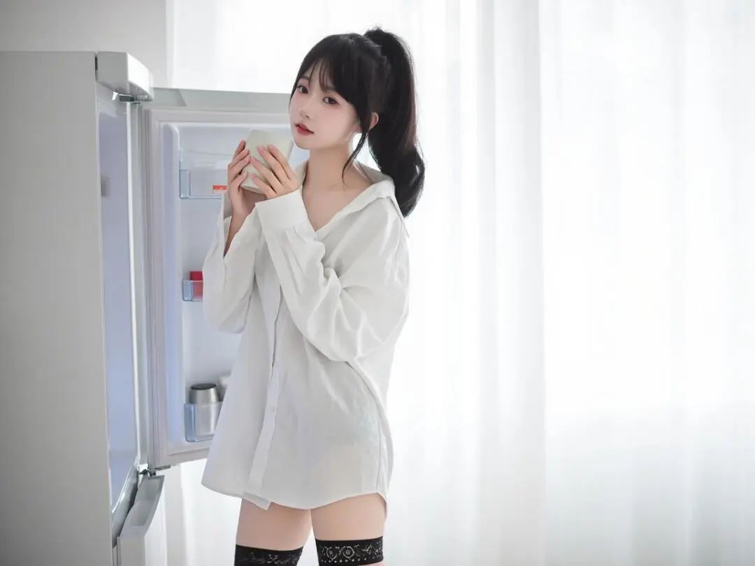 写真 | 谁能拒绝白衬衫美女 - 炫图天下