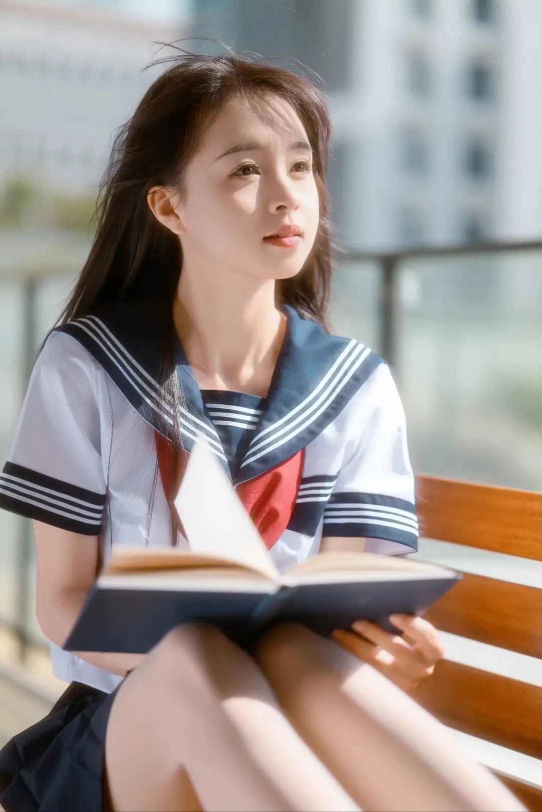 拍出氛围感 | 校园美少女在此 - 炫图天下