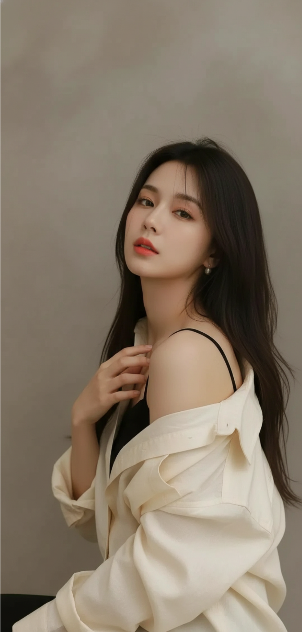 手机壁纸|氧气美女 清新脱俗 - 炫图天下