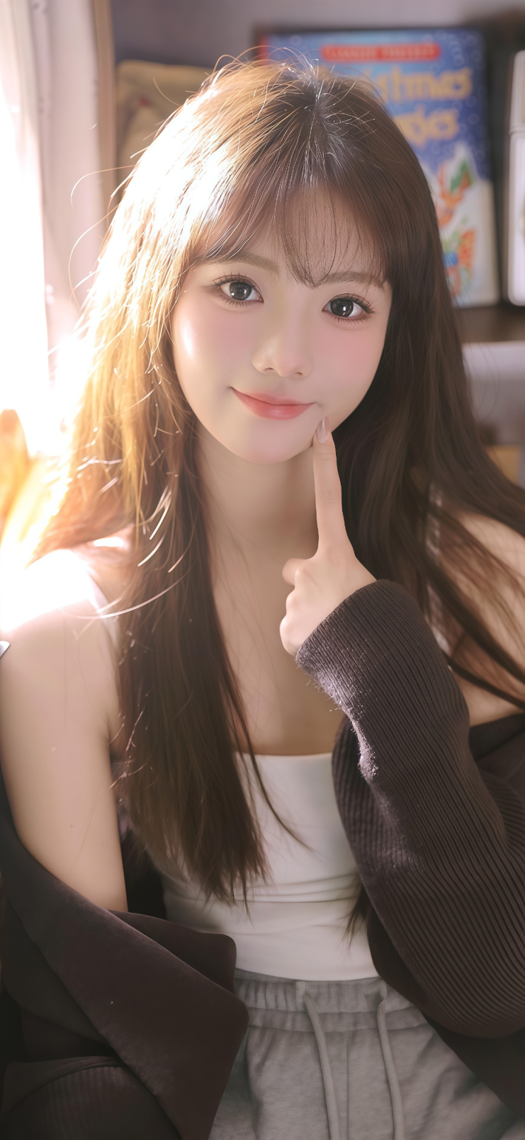 美女壁纸 |冰肌玉骨 爱不释手 - 炫图天下